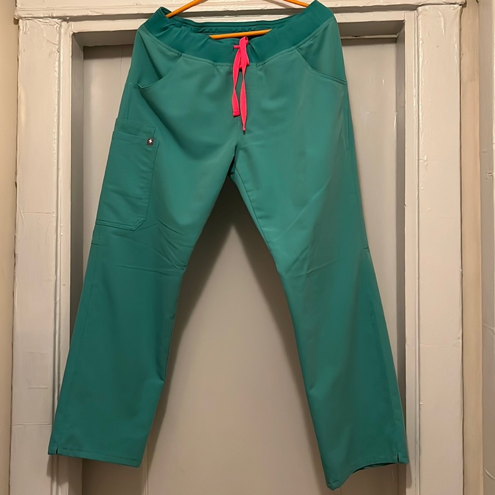 Figs Scrub Pants - Surgical Green